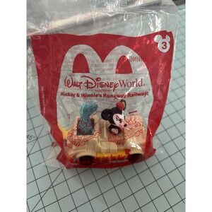 McDonalds Disney World Mickey Minnie Runaway Railway Toy 2020 Sealed